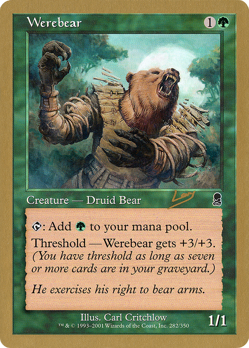 Werebear (WCD-RL282) - common