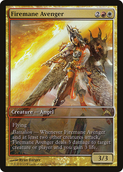 Firemane Avenger (GAME-163) - rare - Foil