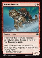 Rescue Leopard (TDM-116) - common - Foil