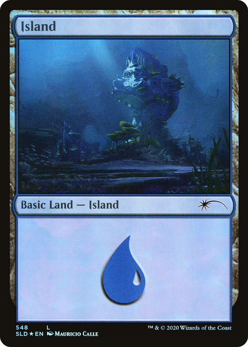 Island (SLD-548) - common - Foil