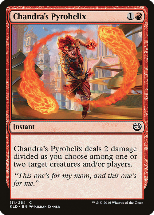 Chandra's Pyrohelix (KLD-111) - common - Foil