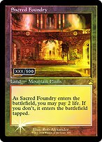 Sacred Foundry (RVR-409Z) - rare - Foil