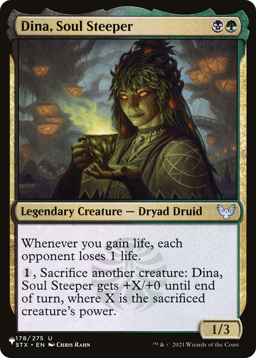 Dina, Soul Steeper (LIST-STX-178) - uncommon