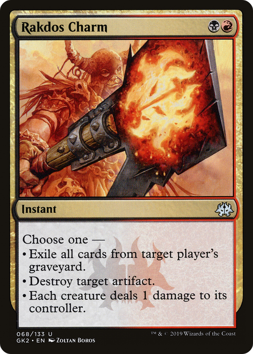 Rakdos Charm (GK2-068) - uncommon