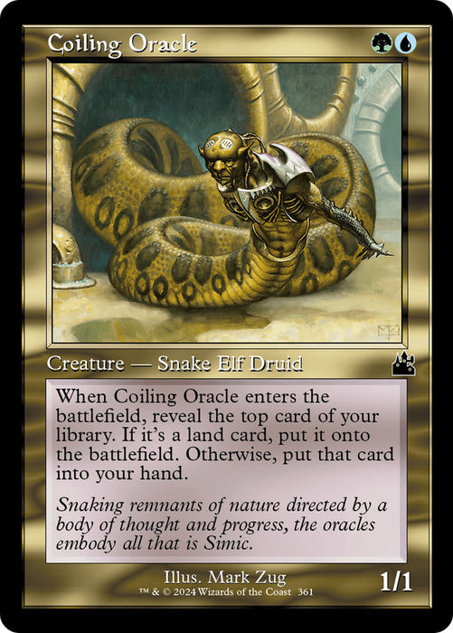 Coiling Oracle (RVR-361) - common - Foil