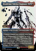 Brudiclad, Telchor Engineer (MUL-166Z) - rare: (Showcase) (Borderless) - Foil