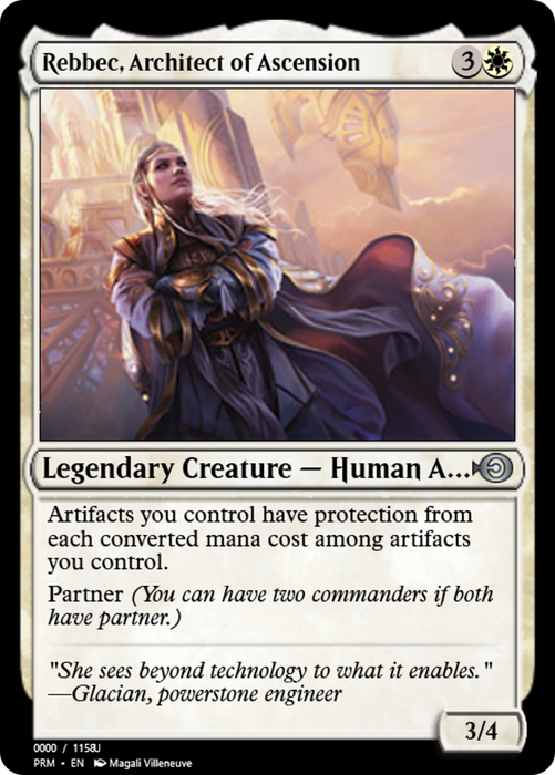 Rebbec, Architect of Ascension (PRM-86284) - uncommon - Foil