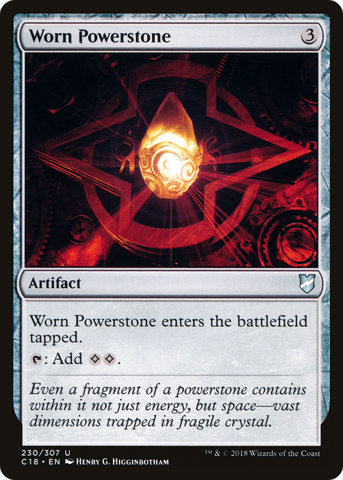 Worn Powerstone (C18-230) - uncommon