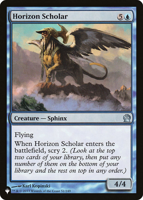 Horizon Scholar (LIST-THS-51) - uncommon
