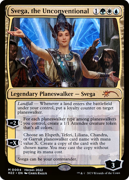 Svega, the Unconventional (PH22-004) - mythic - Foil
