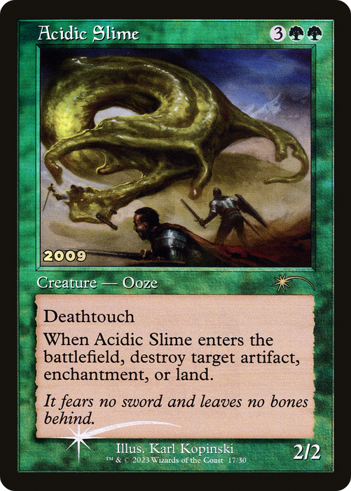 Acidic Slime (30A-P-017) - rare - Foil