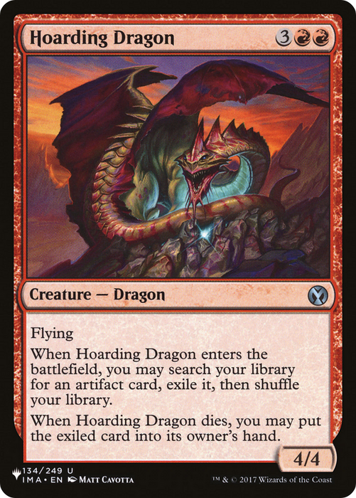 Hoarding Dragon (LIST-IMA-134) - uncommon