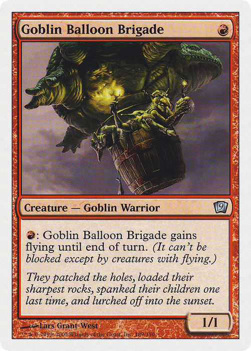 Goblin Balloon Brigade (9ED-189) - uncommon