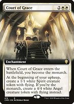 Court of Grace (CMR-619) - rare: (Extended Art) - Foil