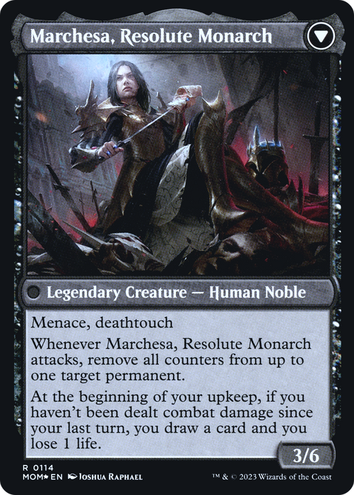 Invasion of Fiora // Marchesa, Resolute Monarch (PRE-114S) - rare - Foil