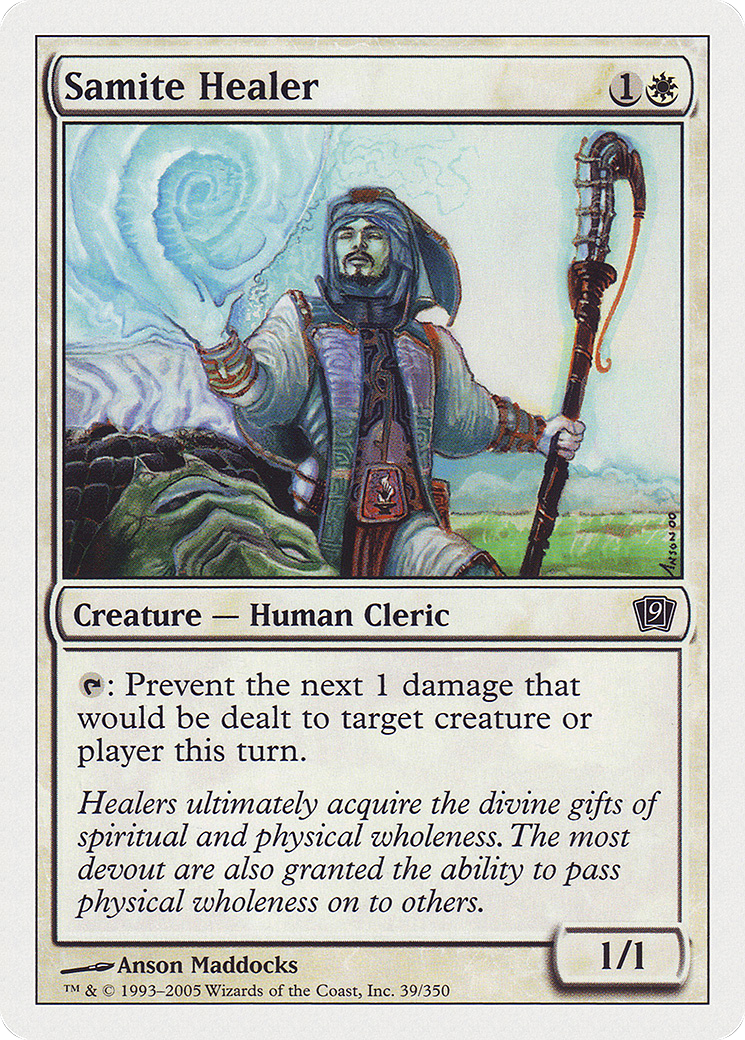 Samite Healer (9ED-039) - common