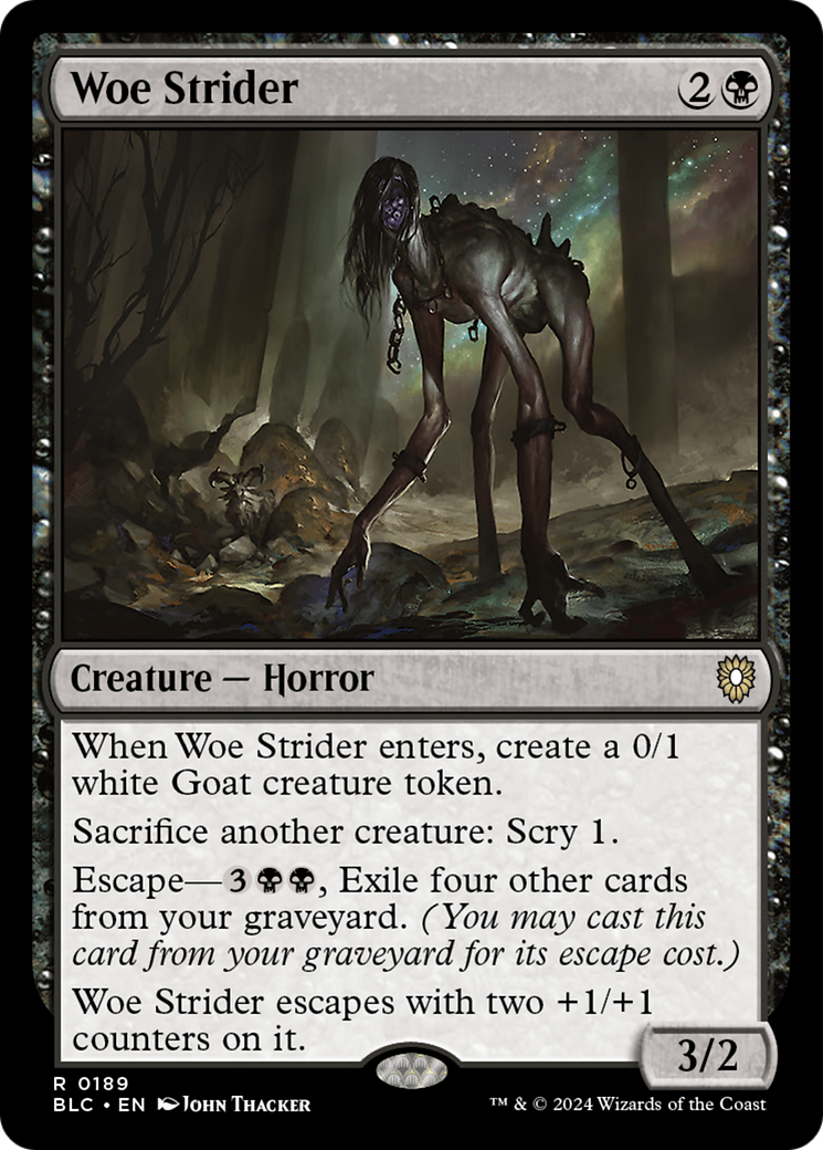 Woe Strider (BLC-189) - rare