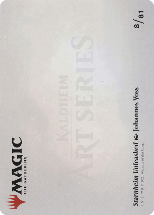 Starnheim Unleashed // Starnheim Unleashed (AKHM-008) - common (Borderless) - Foil