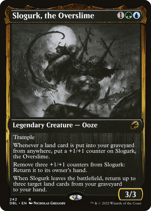 Slogurk, the Overslime (DBL-242) - rare - Foil