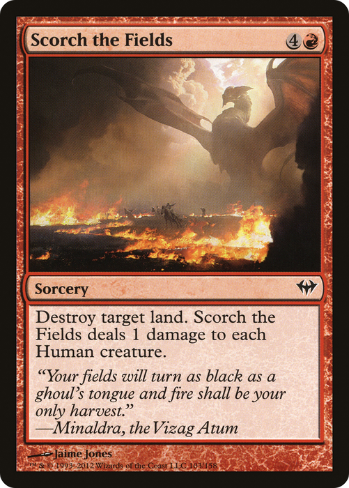 Scorch the Fields (DKA-103) - common