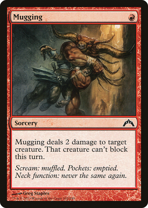 Mugging (GTC-102) - common - Foil