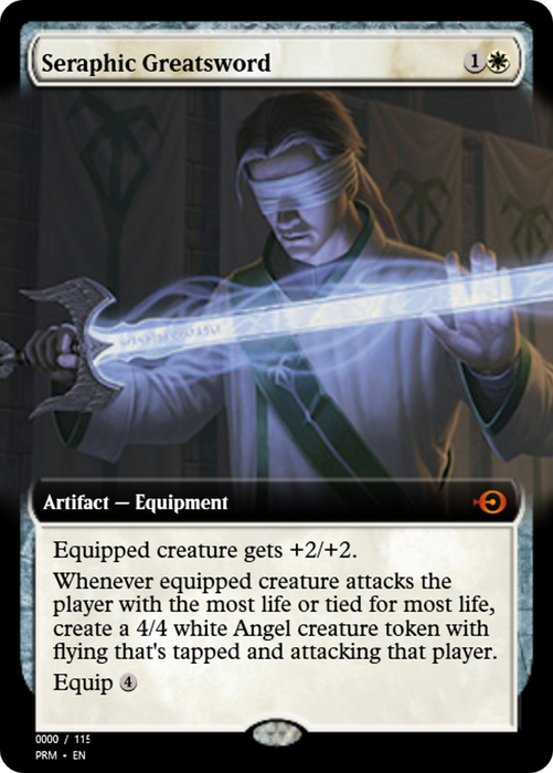 Seraphic Greatsword (PRM-86082) - mythic - Foil