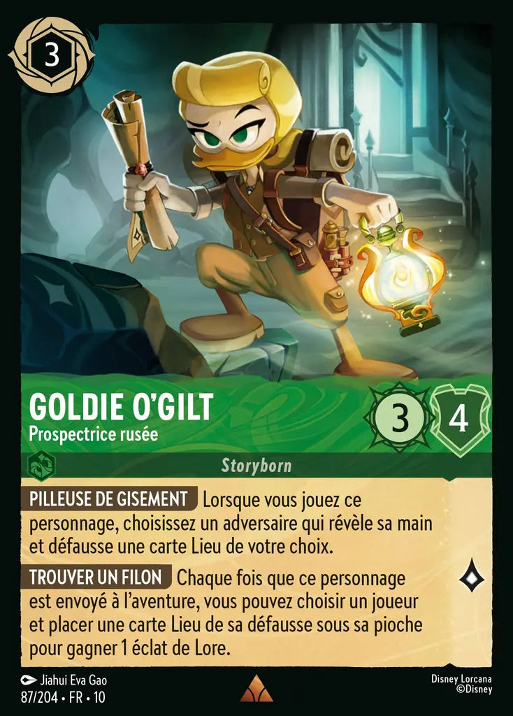 Goldie O'Gilt - Prospectrice rusée (87/204) - LDLP - Rare - Cold Foil