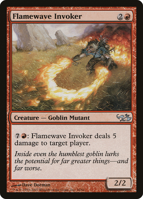 Flamewave Invoker (EVG-036) - uncommon