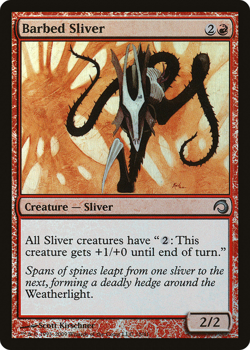 Barbed Sliver (PDS-018) - uncommon - Foil