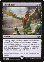 Saw in Half (UNF-088) - rare