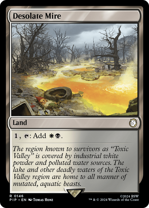 Desolate Mire (PIP-146) - rare - Foil