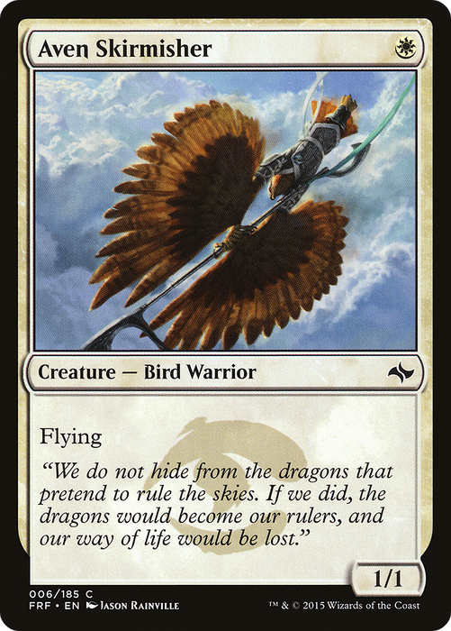 Aven Skirmisher (FRF-006) - common