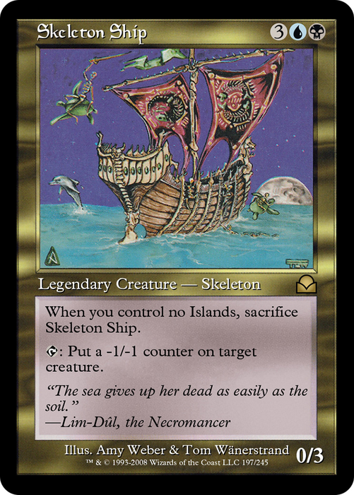 Skeleton Ship (ME2-197) - rare - Foil