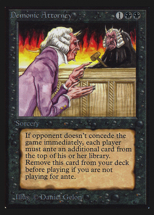 Demonic Attorney (IED-103) - rare