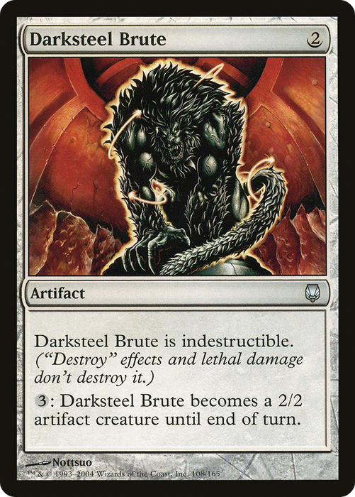 Darksteel Brute (DST-108) - uncommon - Foil