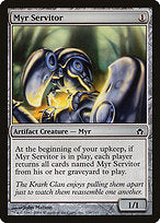 Myr Servitor (5DN-139) - common - Foil