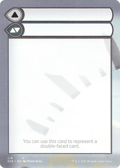 Double-Faced Substitute Card (SSTX-001) - common (Borderless)