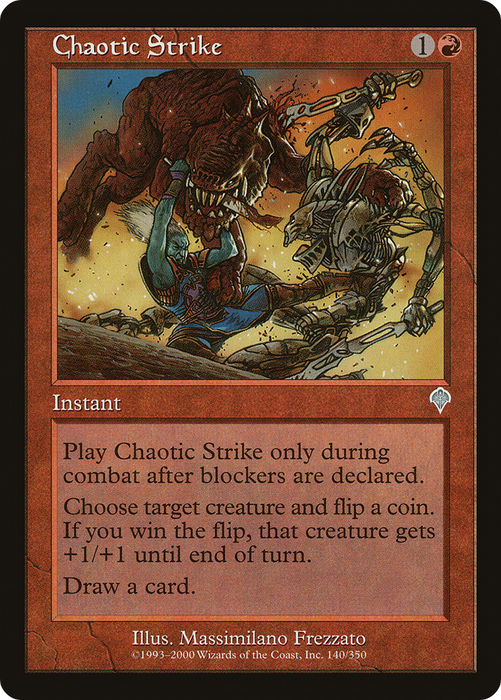 Chaotic Strike (INV-140) - uncommon