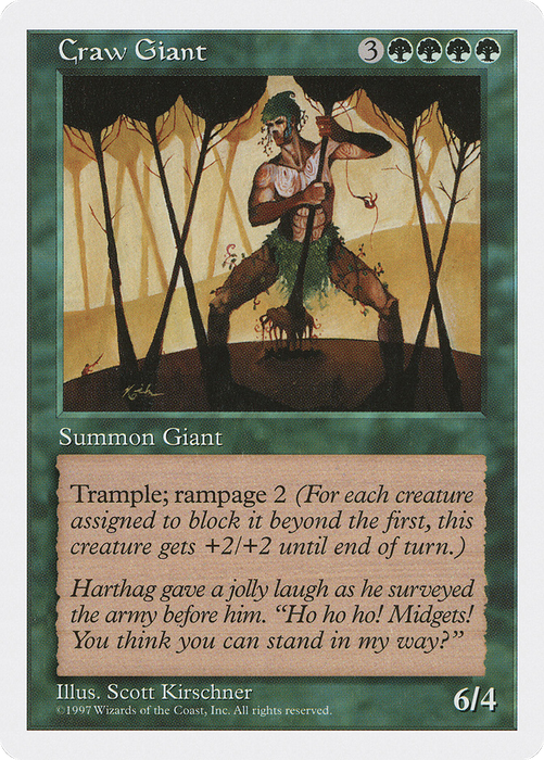 Craw Giant (5ED-285) - uncommon