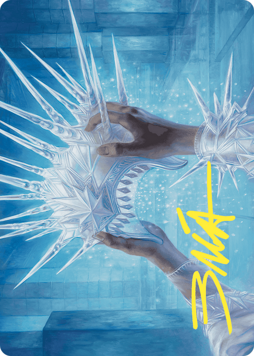 Hylda's Crown of Winter // Hylda's Crown of Winter (AWOE-043) - common (Borderless) - Foil