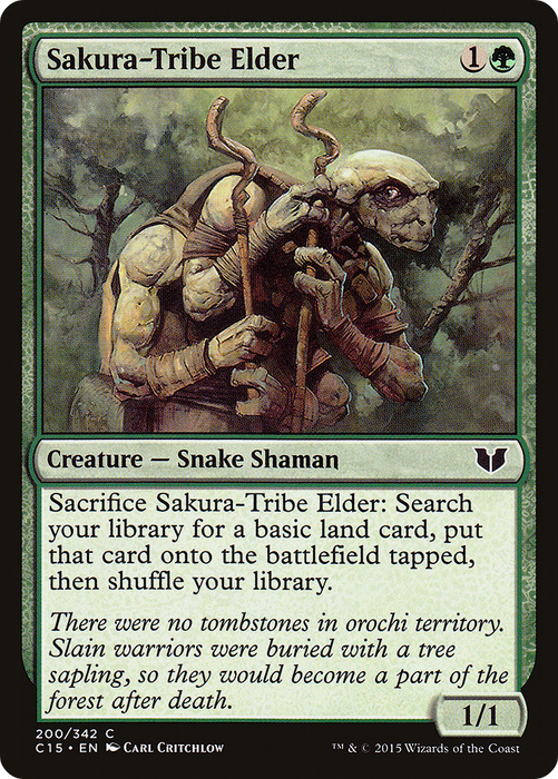 Sakura-Tribe Elder (C15-200) - common