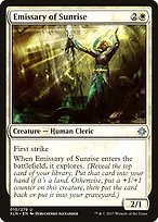 Emissary of Sunrise (XLN-010) - uncommon - Foil