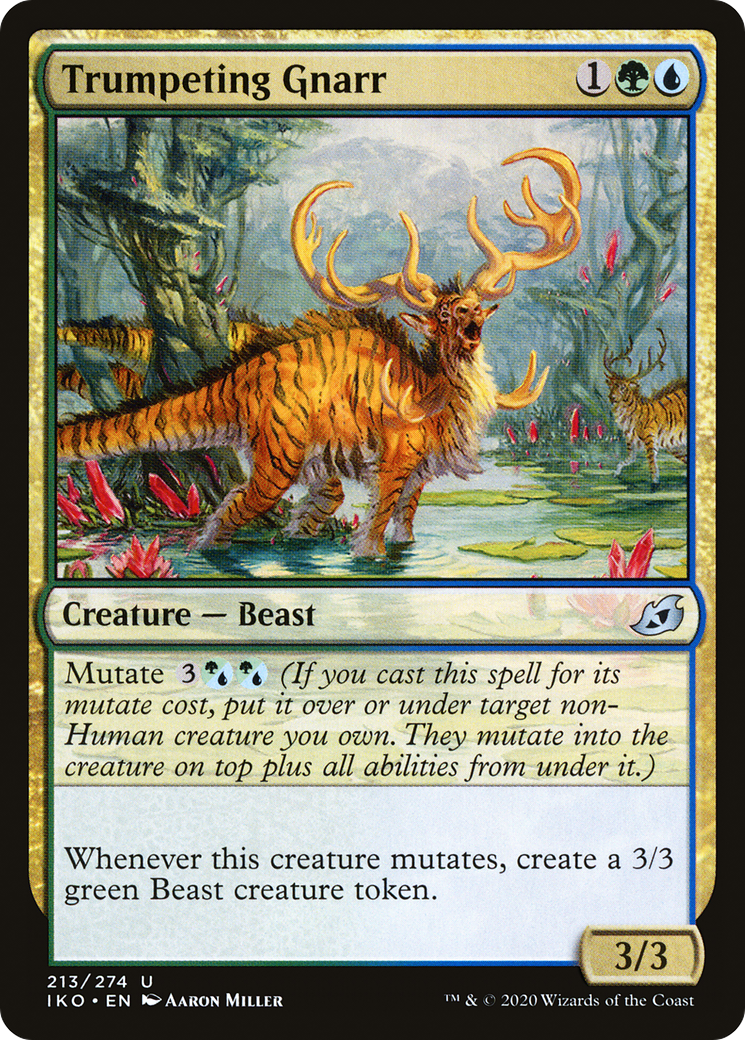 Trumpeting Gnarr (IKO-213) - uncommon