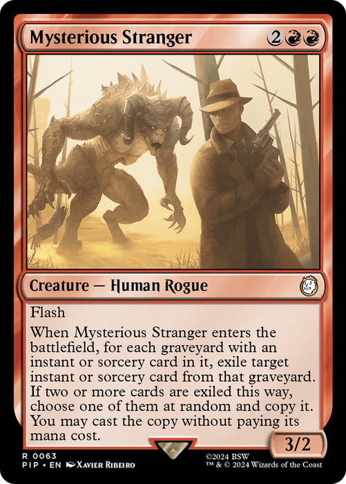 Mysterious Stranger (PIP-063) - rare
