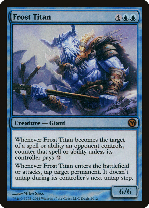 Frost Titan (MEDIA-001) - mythic - Foil