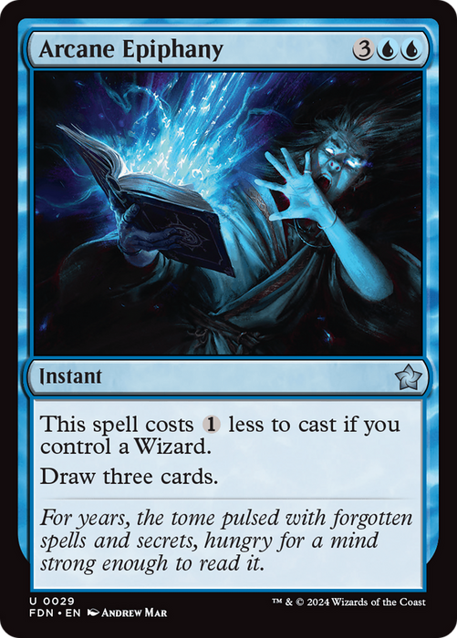 Arcane Epiphany (FDN-029) - uncommon - Foil