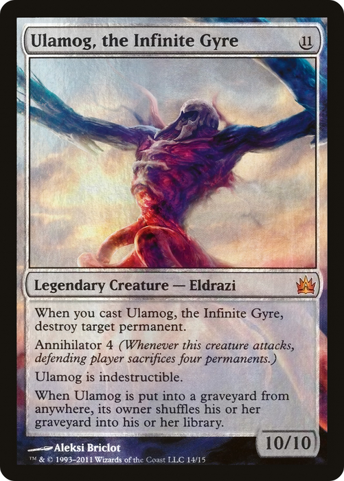 Ulamog, the Infinite Gyre (V11-014) - mythic - Foil