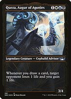 Queza, Augur of Agonies (SNC-391) - uncommon: (Showcase) - Foil