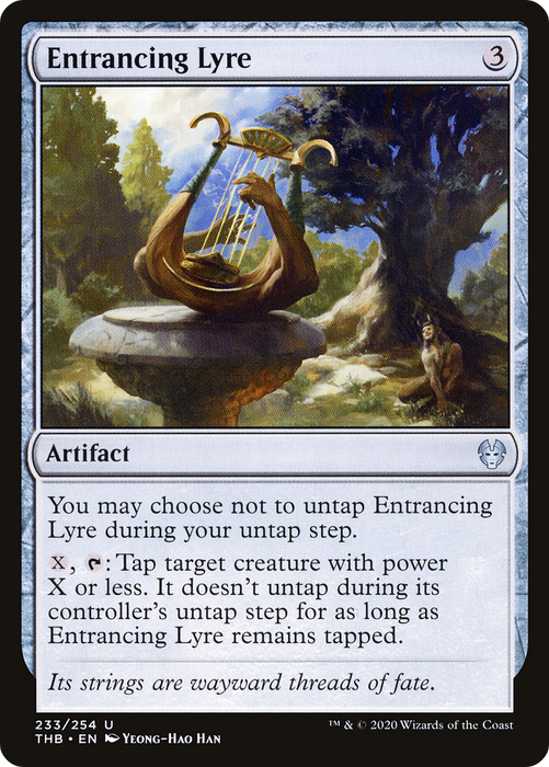 Entrancing Lyre (THB-233) - uncommon - Foil