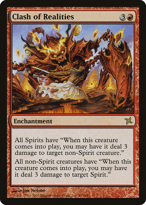 Clash of Realities (BOK-097) - rare - Foil